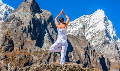 Yoga-Meditation in the Himalayas