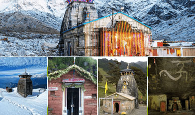 Panch Kedar Yatra  Five Temples of Kedarnath